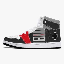NES Controller Leather Sneakers - Image 7
