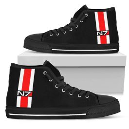N7 Shoes | Mass Effect inspired N7 High Tops