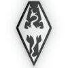 104325.jpg Seal of Akatosh Pillow