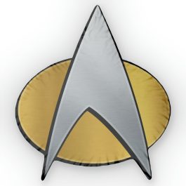 Star Trek TNG Combadge Pillow - Image 2