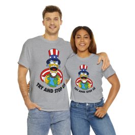 Try And Stop Us T-Shirt - Image 5