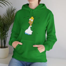 Disappearing Homer Hoodie - Image 4