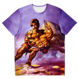Dodgeball Painting T-Shirt - Image 1