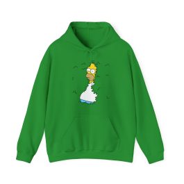 Disappearing Homer Hoodie - Image 1