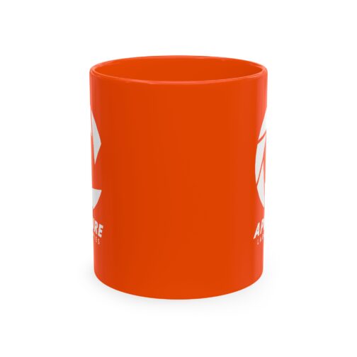 Orange Aperture Laboratories Mug