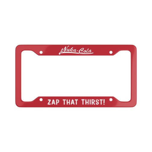 Nuka-Cola License Plate Frame