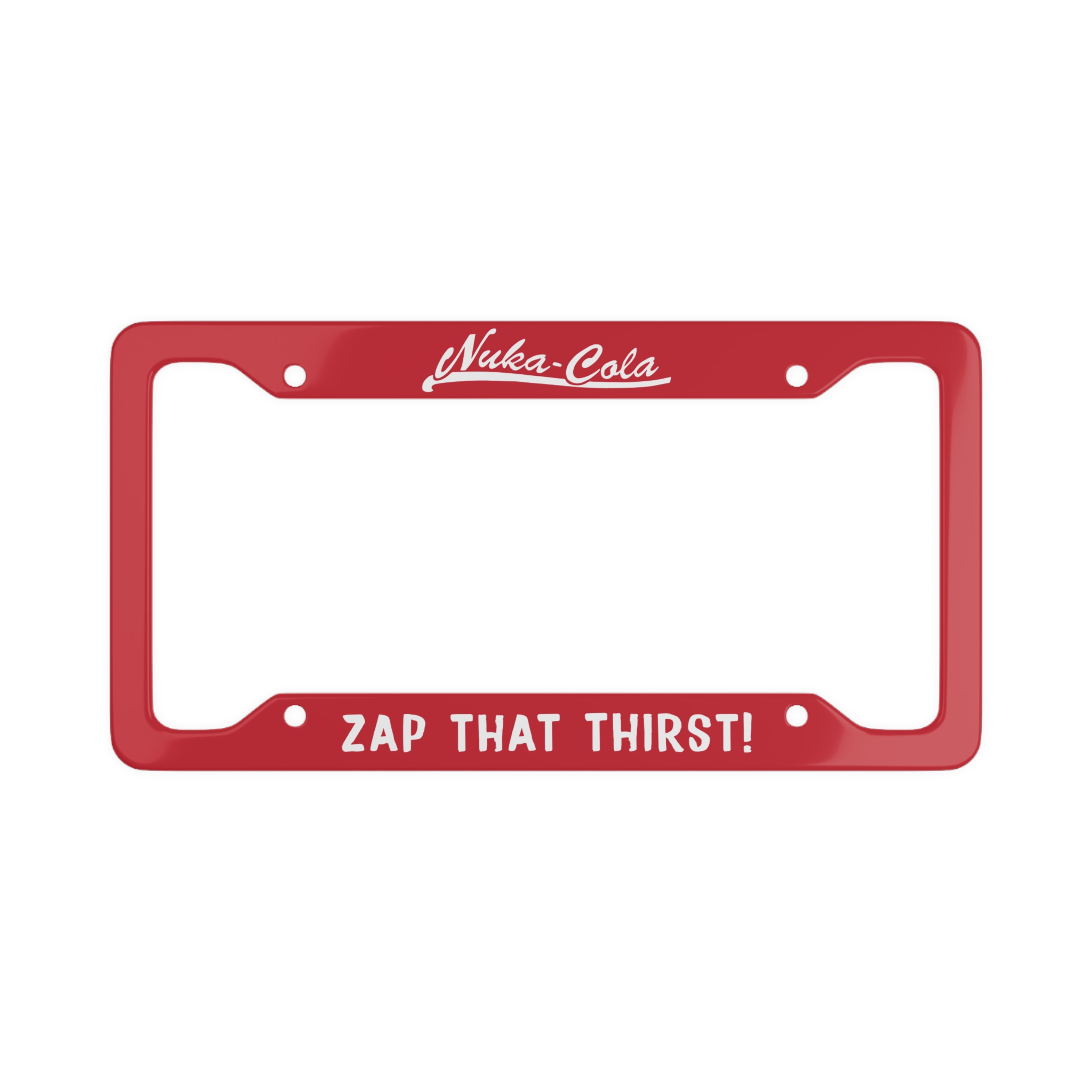 Nuka-Cola License Plate Frame