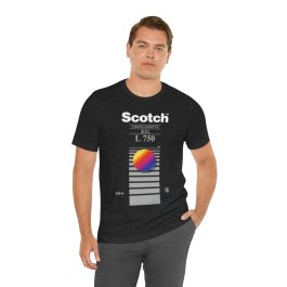 Scotch Videocassette T-Shirt - Image 4