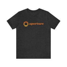Aperture Science Retro Logo T-Shirt - Image 5