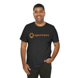 Aperture Science Retro Logo T-Shirt - Image 12