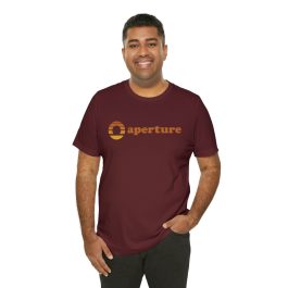 Aperture Science Retro Logo T-Shirt - Image 10