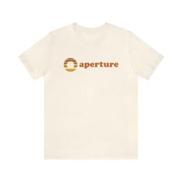 Aperture Science Retro Logo T-Shirt - Image 1