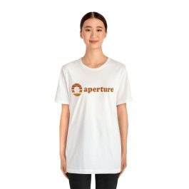 Aperture Science Retro Logo T-Shirt - Image 11