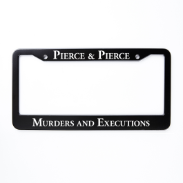 Pierce & Pierce License Plate Frame - Image 2