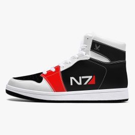 N7 High Top Leather Sneakers - Image 7