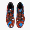Spidey Pattern High-Top Leather Sneakers - White / Black