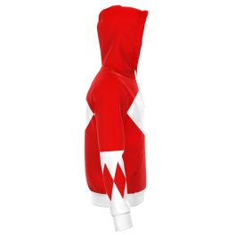 Red Power Ranger Hoodie - Image 4
