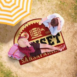 Sunset Sarsaparilla Towel - Image 4