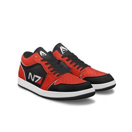 N7 Low Top Leather Sneakers - Image 8