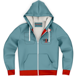 Red Rocket Fleece Hoodie - Image 4
