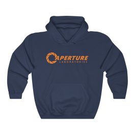 Aperture Laboratories Orange Logo Hoodie - Image 3