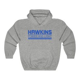 Hawkins Power And Light Hoodie - Image 4