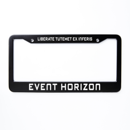 Event Horizon License Plate Frame - Image 1