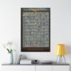 Fallout 4 Perks Chart Canvas Print