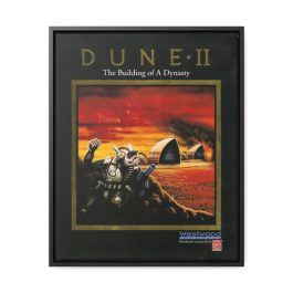 Dune II Game Box Framed Canvas Print - Image 6