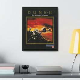 Dune II Game Box Framed Canvas Print - Image 9