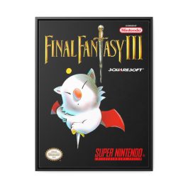 Final Fantasy III Art Framed Canvas Print - Image 1