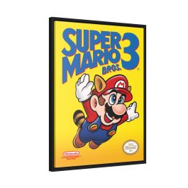 Super Mario 3 Box Art Framed Canvas Print - Image 2