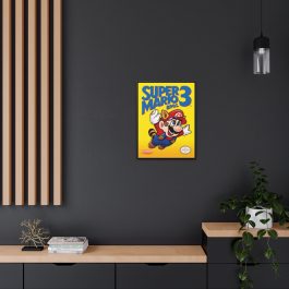 Super Mario 3 Box Art Framed Canvas Print - Image 5
