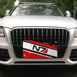 N7 Vanity License Plate - Image 1
