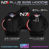 N7 Plus Size Hoodie