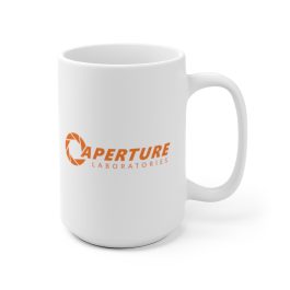Aperture Laboratories Orange Logo Mug - Image 4