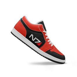 N7 Low Top Leather Sneakers - Image 11