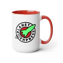 Planet Express Red Mug - Image 11