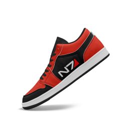 N7 Low Top Leather Sneakers - Image 5