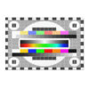 TV Test Pattern Rug