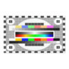 TV Test Pattern Rug