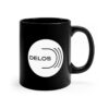 DELOS Black Mug