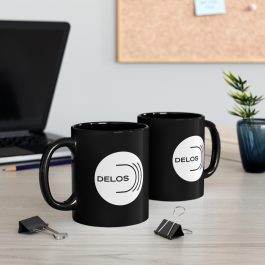DELOS Black Mug - Image 5
