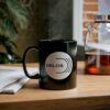 DELOS Black Mug