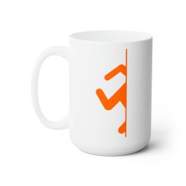 Portal Running Man Mug - Image 1