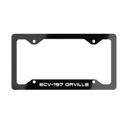 ECV-197 Orville License Plate Frame - Image 1
