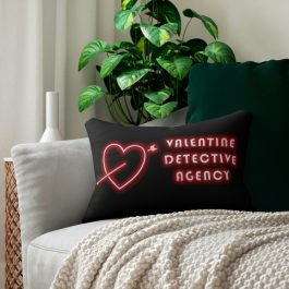 Valentine Detective Agency Pillow - Image 5