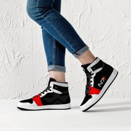 N7 High Top Leather Sneakers - Image 5