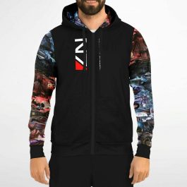 N7 Crew Zip-Up Hoodie - Image 15