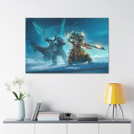Fall Of The Lich King Canvas Print - Image 25